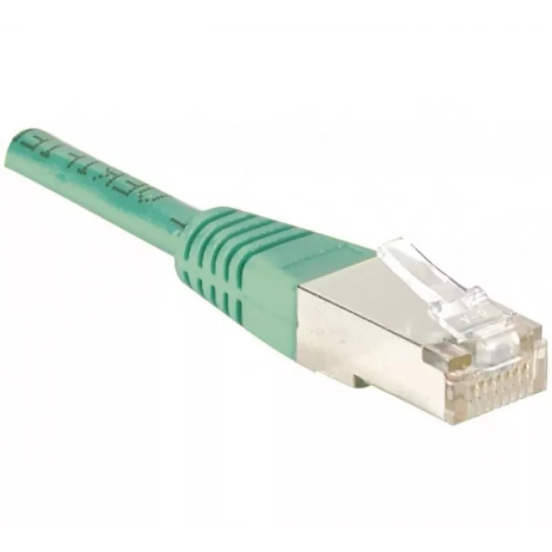EXERTIS CONNECT cavo patch Cat.6 F/UTP, verde, 3,0 m, Slimline Snagless, RJ45 842302