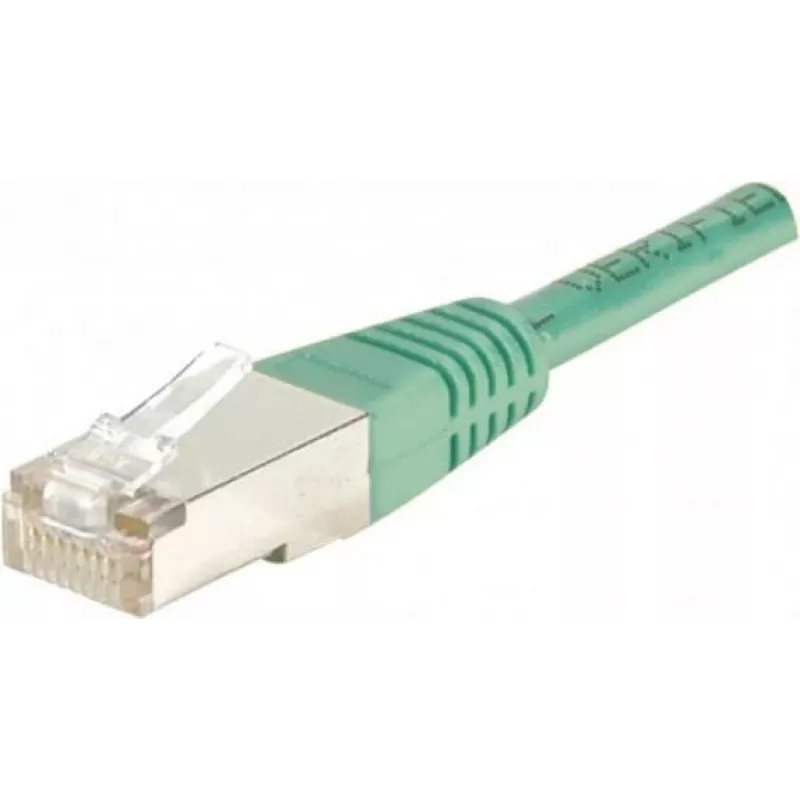 Exertis Connect cavo patch Cat5e F/UTP, RJ45, verde, 0,5 m 847162