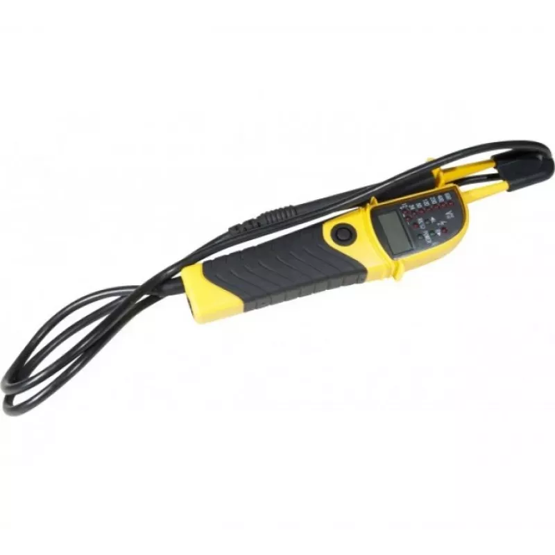EXERTIS CONNECT cercafase con display LCD e indicatore alta tensione, 12-600V AC/DC 045076