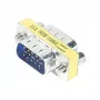 Mini gender changer TECLINE, HD D-Sub a 15 poli connettore maschio su maschio per VGA (50408)