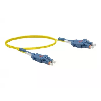 Cavo patch Uniboot monomodale OS2 LC/UPC su LC/UPC EXERTIS CONNECT, 2 m, giallo, LSZH 392932