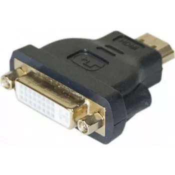 Adattatore HDMI su DVI-I EXERTIS CONNECT, connettore maschio HDMI su connettore femmina DVI-I 24+5, nero 127951