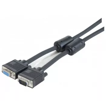 Cavo monitor SVGA EXERTIS CONNECT, HD D-Sub a 15 poli maschio/femmina, 10,0 m, nero 119840