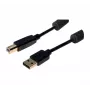 Cavo USB 2.0 Exertis Connect connettore maschio Type-A su connettore maschio Type-B, 3 m, nero 532432