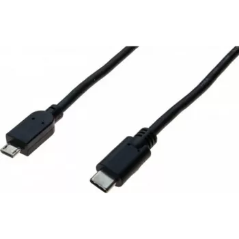 Cavo Exertis Connect USB-C su Micro-USB Type-B, USB 2.0, 1 m, nero 532481