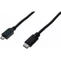 Cavo Exertis Connect USB-C su Micro-USB Type-B, USB 2.0, 1 m, nero 532481