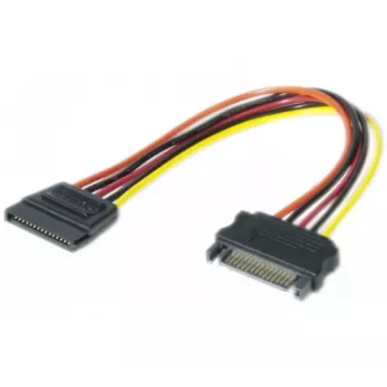 Prolunga di alimentazione SATA EXERTIS CONNECT, connettore maschio SATA su connettore femmina SATA, 0,2 m 147564