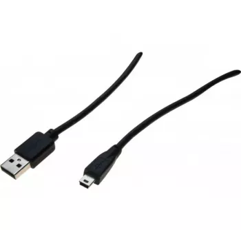 Cavo USB 2.0 Exertis Connect, connettore maschio USB-A su connettore maschio Mini-USB Type-B, 5,0 m, nero 532418