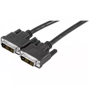 Cavo monitor DVI-D Single Link EXERTIS CONNECT, 18+1 pin maschio a maschio, 1,8 m, nero 127475