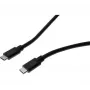 EXERTIS CONNECT cavo USB 3.2 Gen 2x2 20 Gbps / 240W USB-C a USB-C, nero, 1,5 m (532650)