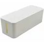 Exertis Connect Box grande per la gestione dei cavi per ciabatte, bianco, 400 x 160 x 135 mm 573423