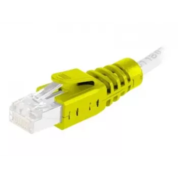 EXERTIS CONNECT Guaina anti-piega RJ45, giallo, confezione da 10 (253016)