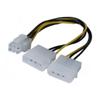 EXERTIS CONNECT Cavo adattatore di alimentazione Molex a PCI-E, 25 cm 146691