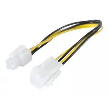 EXERTIS CONNECT Cavo di prolunga di alimentazione P4 30 cm nero 4 pin ATX12V EXC147562
