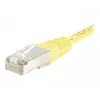 EXERTIS CONNECT Cavo patch Cat.6 F/UTP, giallo, 10 m, Slim Bend Protection 245560
