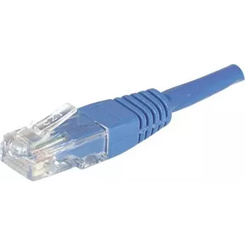 EXERTIS CONNECT Cavo patch Cat6 U/UTP, RJ45, blu, 10 m 246760