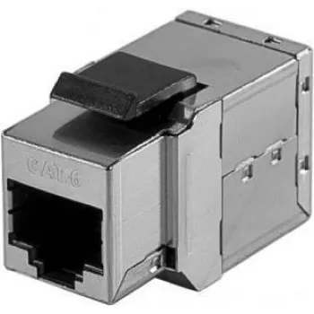 EXERTIS CONNECT Adattatore Keystone Cat.6 RJ45 femmina a RJ45 femmina, bianco (272240)