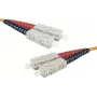 EXERTIS CONNECT OM2 SC Duplex cavo patch in fibra ottica, 50/125 µm, LSZH, arancione, 5 m 392694