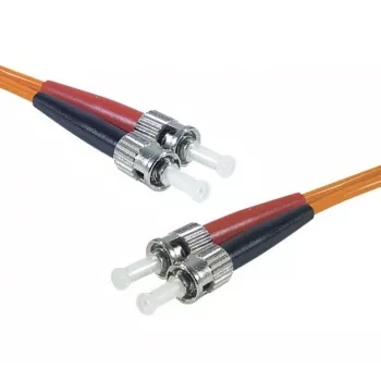 Exertis Connect ST/UPC multimodale Duplex OM2 cavo patch in fibra ottica, 5m, LSZH arancione 392714