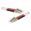 Exertis Connect OM4 cavo patch in fibra ottica LC Duplex su LC Duplex UPC, viola erica, 7m 392785