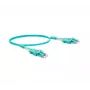EXERTIS CONNECT cavo patch in fibra ottica Uniboot, OM3, LC Duplex su LC Duplex, UPC, aqua, 2 m 392942