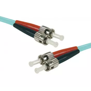 Exertis Connect 392774 cavo in fibra ottica, 5 m, ST su ST, OM3, aqua