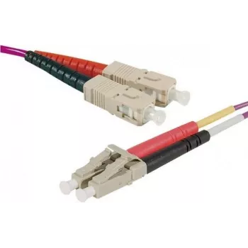 Exertis Connect OM4 cavo patch in fibra ottica HD, LC Duplex su LC Duplex, UPC, 15 m 392787