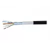 EXERTIS CONNECT Cavo patch outdoor impermeabile Cat6 F/UTP, 2m, nero 845040