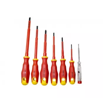 Set di cacciaviti isolati VDE, 7 pezzi | EXERTIS CONNECT 815511