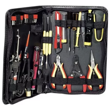 EXERTIS CONNECT Pro set di utensili, kit universale da 35 pezzi per riparazione PC (818160)