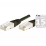 Exertis Connect 853357 Cavo patch Cat.6 F/UTP, 50 m, nero, protezione antipiega sottile