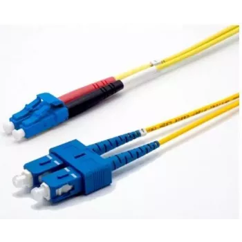 Ekivalan OS2 Duplex cavo patch, 9/125 µm, LC/SC, giallo, 10 m COZ008DCLC2SJ0100A