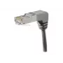EXERTIS CONNECT cavo patch Cat.6A S/FTP, angolare, 0,7 m, grigio 854287