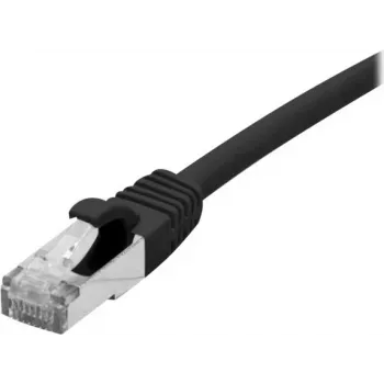 Exertis Connect cavo patch Cat6 F/UTP RJ45 su RJ45 1m nero LSZH Snagless 850874