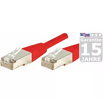 Exertis Connect 853326 Cavo patch Cat.6 F/UTP, 20 m, rosso, protezione antipiega sottile