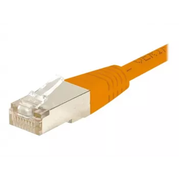 EXERTIS CONNECT Cavo patch CAT6 F/UTP, arancione, 25 m, Slim Snagless 853339