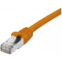 EXERTIS CONNECT Cavo patch Cat6 F/UTP, PoE, LSZH, arancione, 1 m 854422