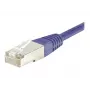 EXERTIS CONNECT Cavo patch Cat.6 F/UTP, viola, 15 m, Slim Snagless Boot 853340