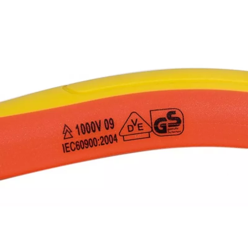 EXERTIS CONNECT Pinza a becco semitondo con tagliafili per elettricisti (815614)