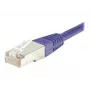 Exertis Connect 854460 Cavo patch Cat.6 S/FTP PiMF, 15 m, viola, protezione antipiega sottile