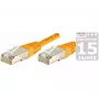EXERTIS CONNECT Cavo patch CAT.6 S/FTP PiMF, arancione, 10 m 854472