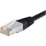 Exertis Connect 845038 Cavo patch impermeabile Cat.6 F/UTP, 0,5 m, nero, protezione antipiega sottile