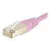 EXERTIS CONNECT Cavo patch Cat.6 S/FTP PiMF, RJ45, rosa, 1,5 m 854481