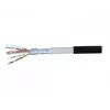 EXERTIS CONNECT Cavo patch outdoor CAT.6 F/UTP impermeabile, 5 m, nero 845042