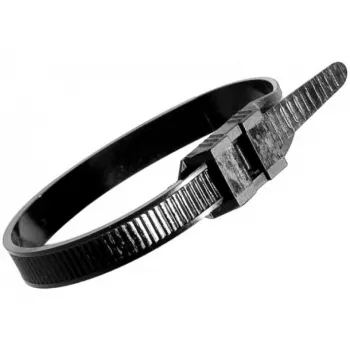 EXERTIS CONNECT Fascette per cavi industriali 235 x 9 mm, nylon nero, confezione da 100 620626