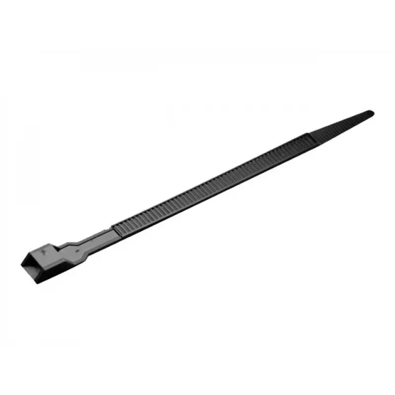 EXERTIS CONNECT Fascette per cavi industriali 235 x 9 mm, nylon nero, confezione da 100 620626