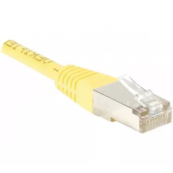 Exertis Connect 853353 Cavo patch Cat.6 F/UTP, 50 m, giallo, protezione antipiega sottile
