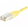 Exertis Connect 853353 Cavo patch Cat.6 F/UTP, 50 m, giallo, protezione antipiega sottile