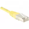 Exertis Connect 853353 Cavo patch Cat.6 F/UTP, 50 m, giallo, protezione antipiega sottile