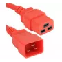 Exertis Connect cavo di prolunga di alimentazione IEC C20 su C19 rosso 2 m 16A 250V 640056